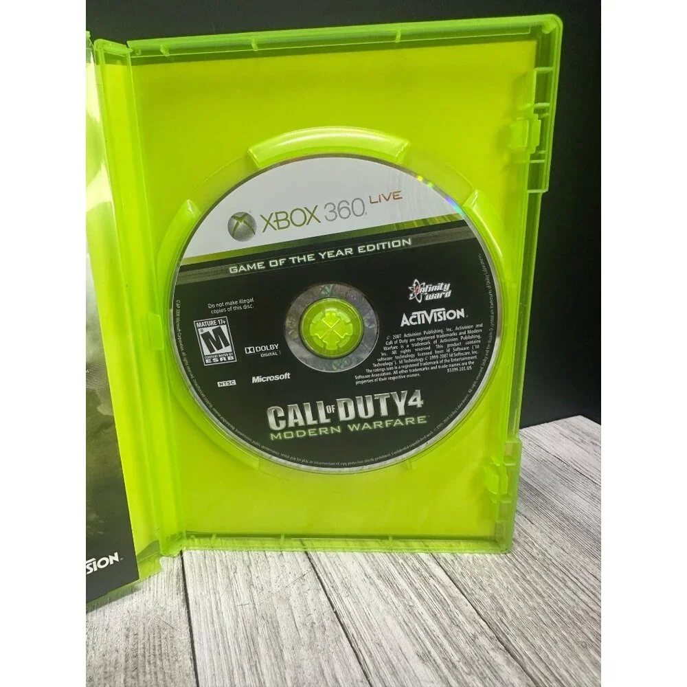 Call Of Duty 4: Modern Warfare - Microsoft Xbox 360 Game - Complete!